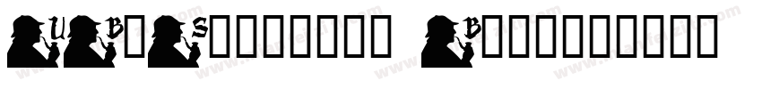 UB-Sherlock Bold字体转换